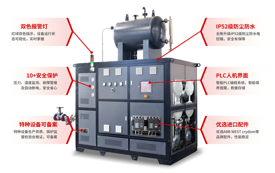 電加熱導(dǎo)熱油爐